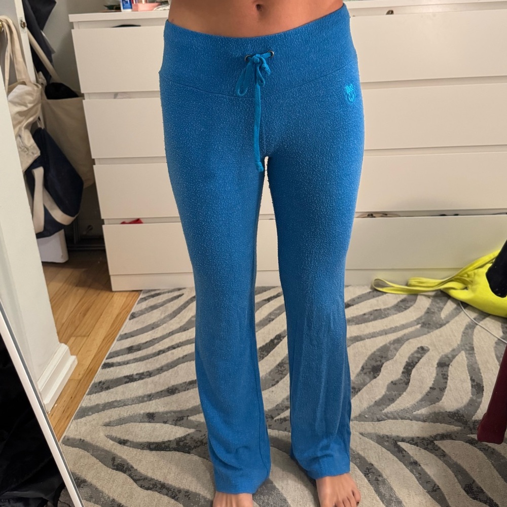 Wildfox Couture Blue Tennis Club Lounge Pant